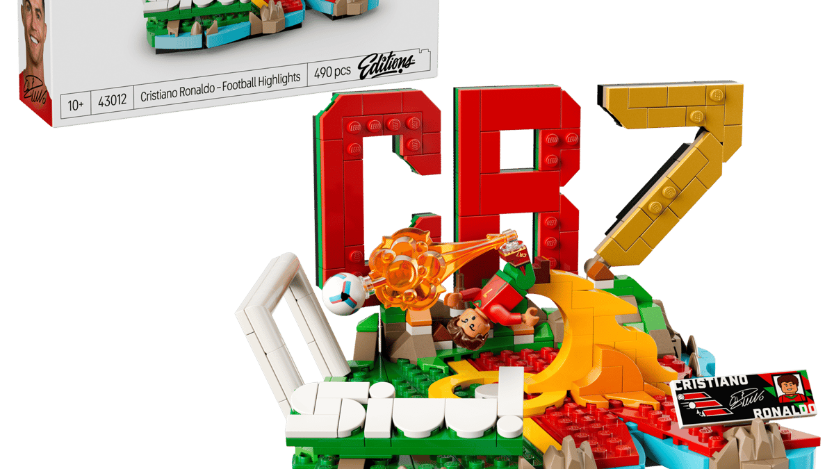 Figura de Lego de CR7.