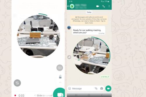 WhatsApp implementa envío de video corto único entre usuarios, te decimos cómo hacerlo