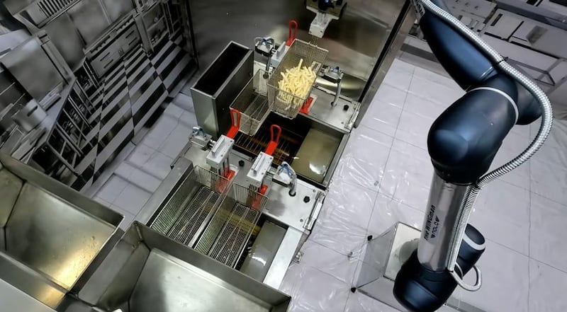 Robot basado en Inteligencia Artificial para trabajar en cocinas