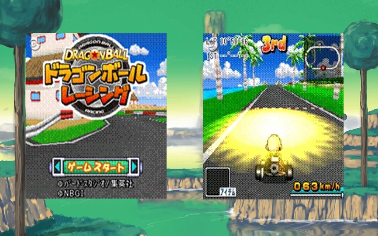 Dragon Ball Racing | El “Mario Kart” de los Guerreros Z que la rompió ...