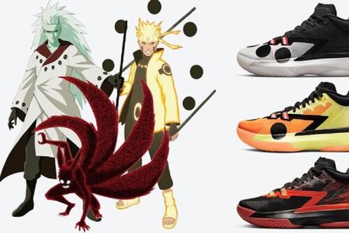 Jordan Zion 1 x Naruto: tres versiones de estas nuevas zapatillas que no te hacen invocar un Jutsu, pero te dan estilo