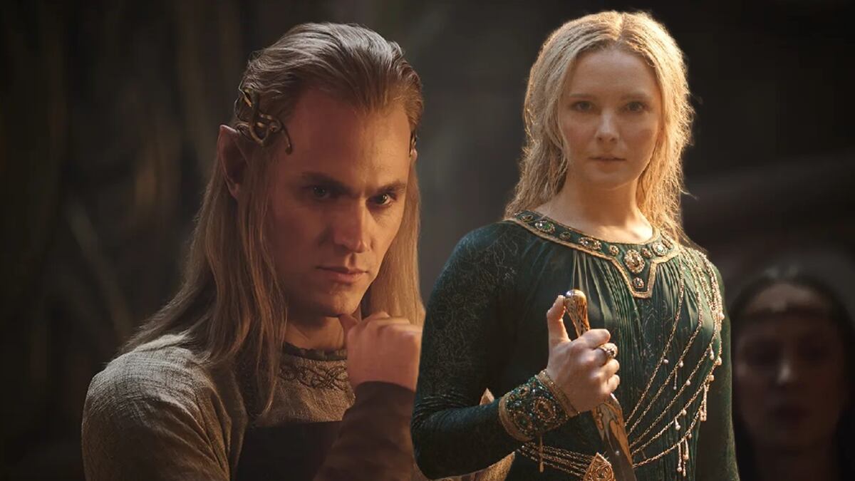 Annatar Sauron Halbrand y Galadriel Los Anillos de Poder