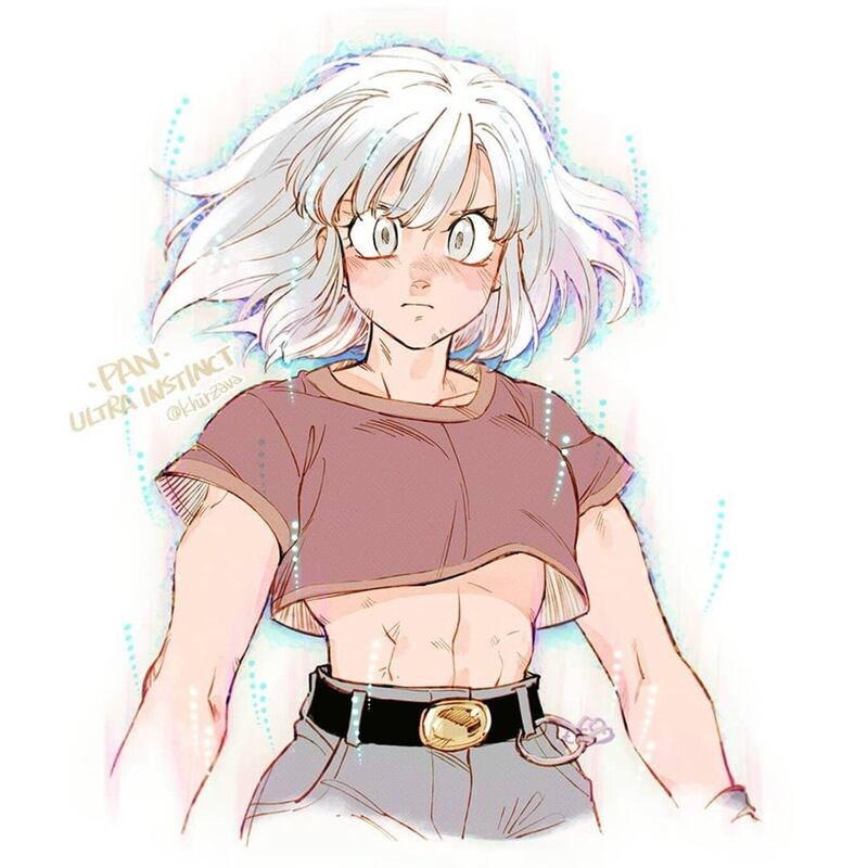 Pan en Ultra Instinto Dragon Ball