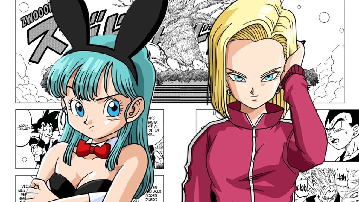 Bunny Bulma y Androide Número 18 de Dragon Ball Z