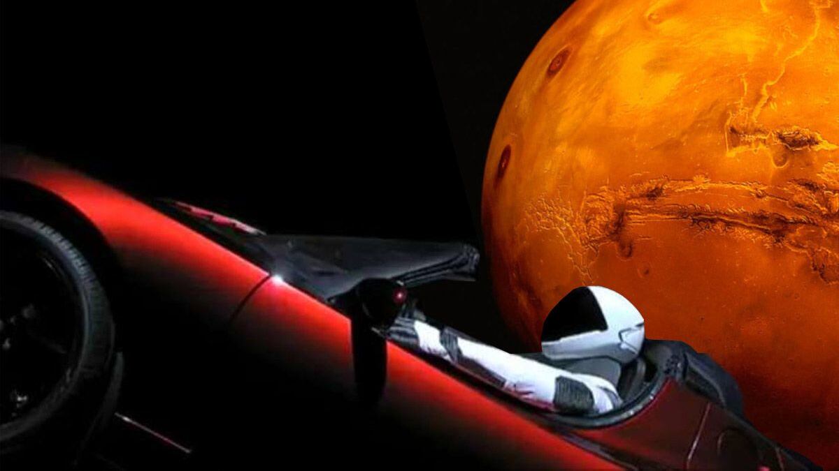Un vehículo de Elon Musk viajó al espacio