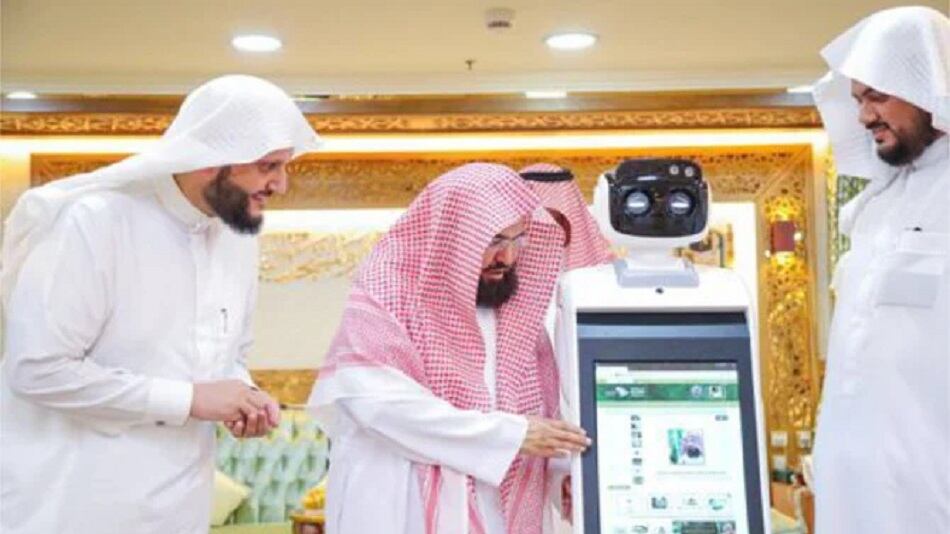 Robot que recita el Corán