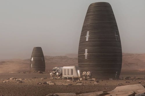 ¿Las primeras casas de Marte? Esta compañía ya tiene el diseño para habitar el planeta rojo