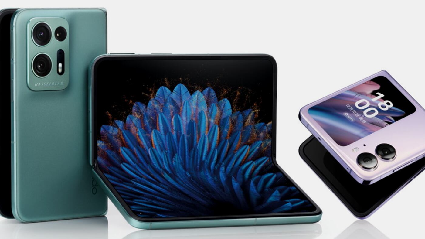 Se presentan oficialmente el Oppo Find N2 y el Find N2 Flip, dos smartphones plegables que van contra la línea Fold y Flip de Samsung.