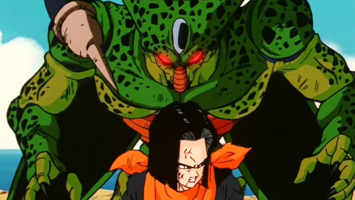 Cell y androide Número 17 Dragon Ball Z