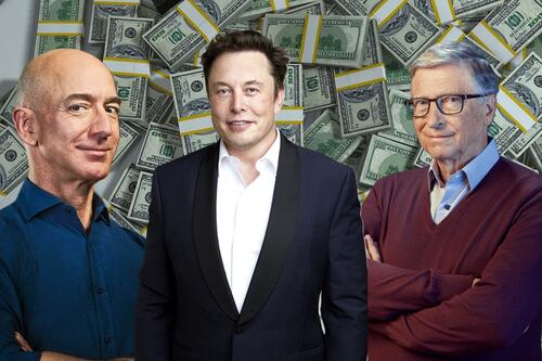 Así es el elitista “Club de las tres comas”, del que forman parte magnates como Bill Gates, Jeff Bezos y Elon Musk