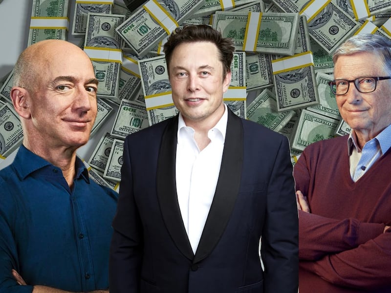 Así es el elitista “Club de las tres comas”, del que forman parte magnates como Bill Gates, Jeff Bezos y Elon Musk