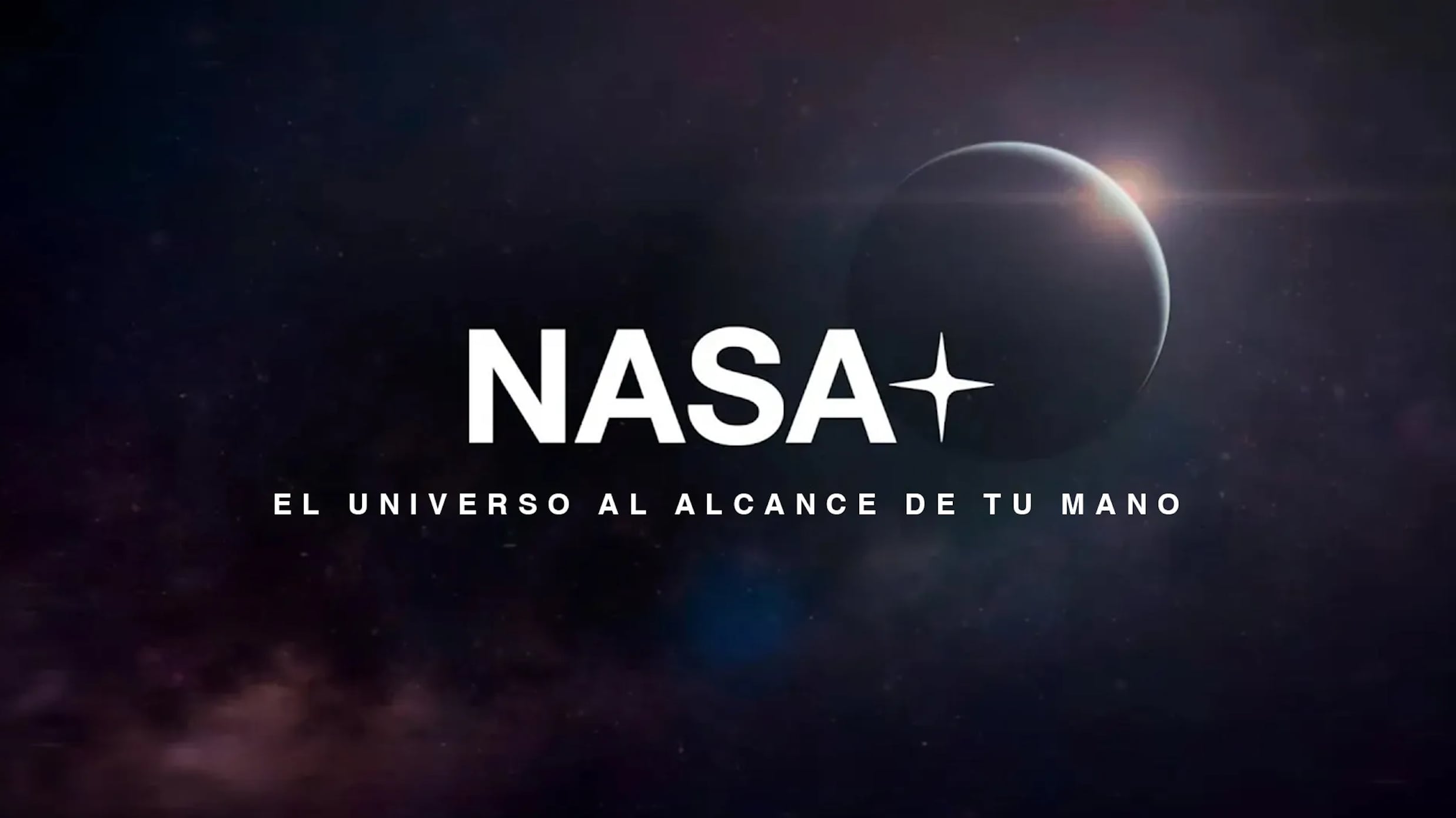 NASA+ es un servicio de transmisión gratis y sin publicidad, con coberturas en directo y series de video originales. No requiere suscripción.