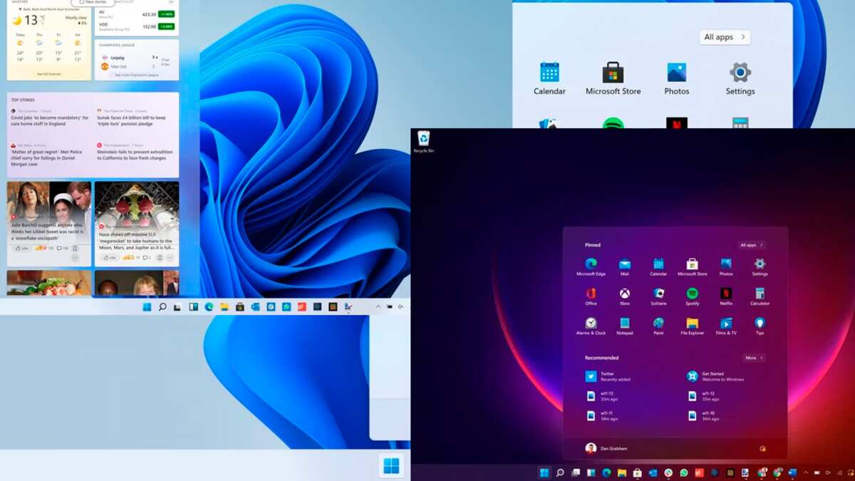 Windows 11 filtra su interfaz: es tan familiar como rara