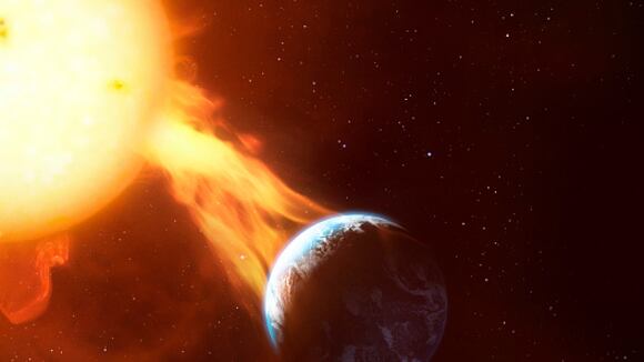 Tormenta solar golpeará a la Tierra
