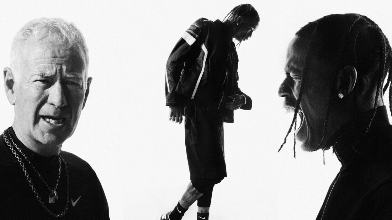 TRAVIS SCOTT X NIKE MAC ATTACK / COMPOSICION