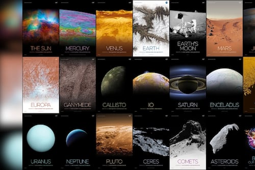La NASA regala 96 pósters del espacio: Así los puedes descargar gratis y en HD