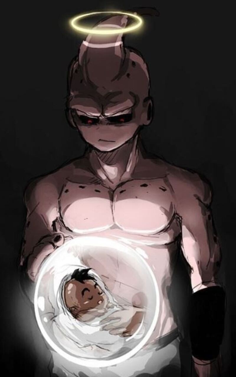 Ubb y Majin Buu reencarnación