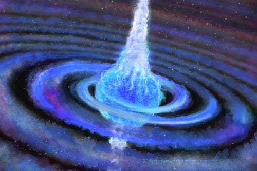 Agujero negro y estrella de neutrones colisionan y generan la formación prematura de una supernova