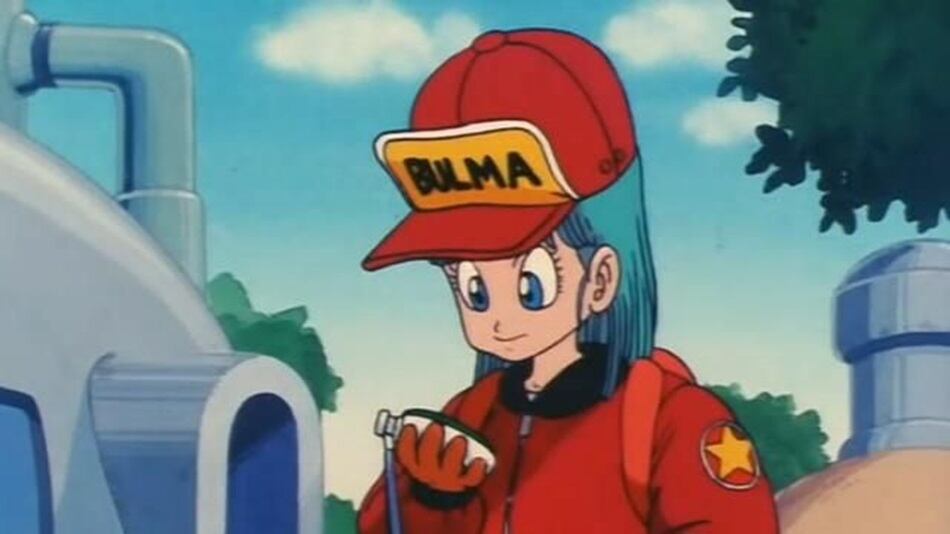 Bulma de abrigo rojo, Dragon Ball