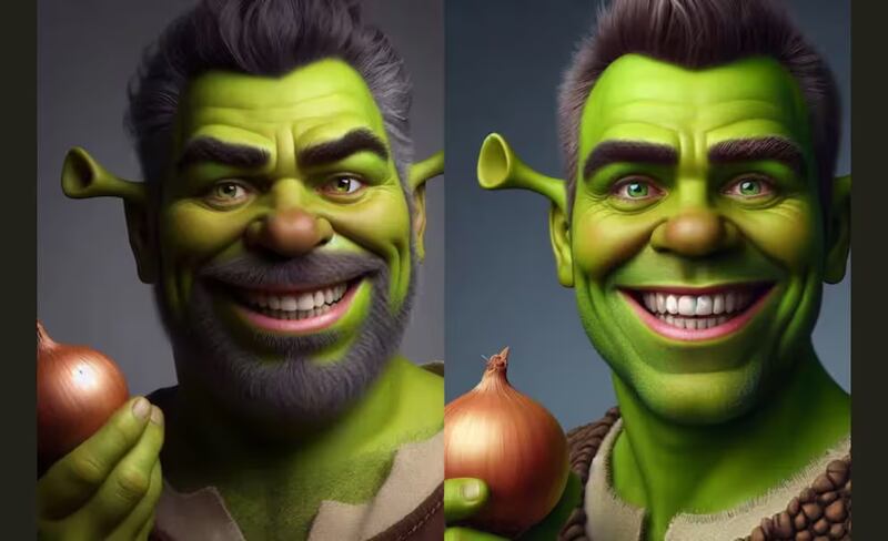 Shrek IA (cortesía Infobae)