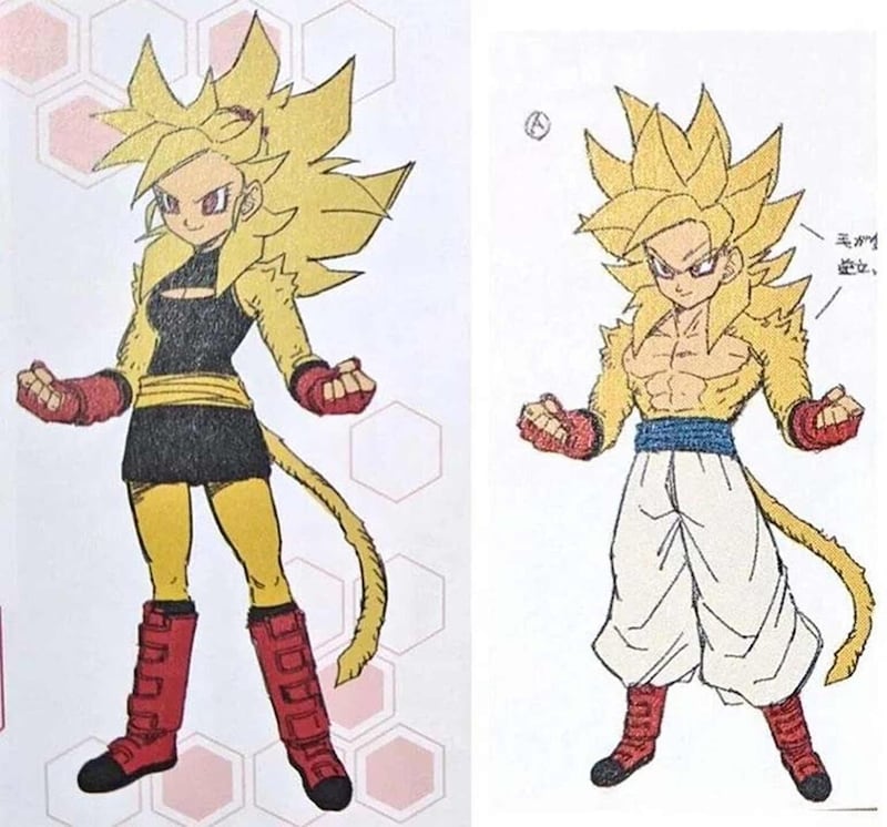 Goku Super Saiyajin 4 Fan Art