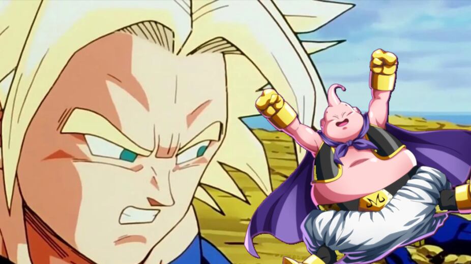 El ilustrador japonés @hsuan_diamond nos muestra una espectacular obra de FanArt inspirada en Dragon Ball Z mezclando a Trunks con Majin Boo.