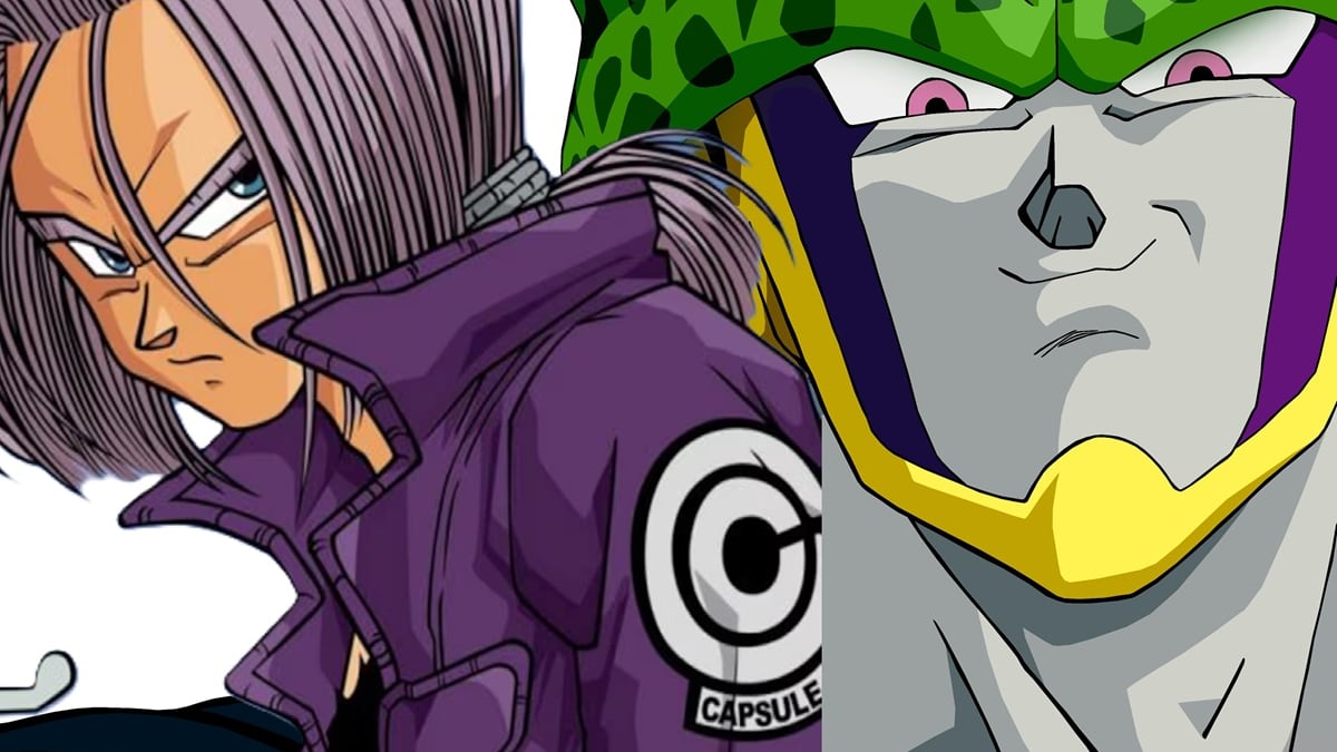 Trunks del Futuro y Cell - Dragon Ball Z