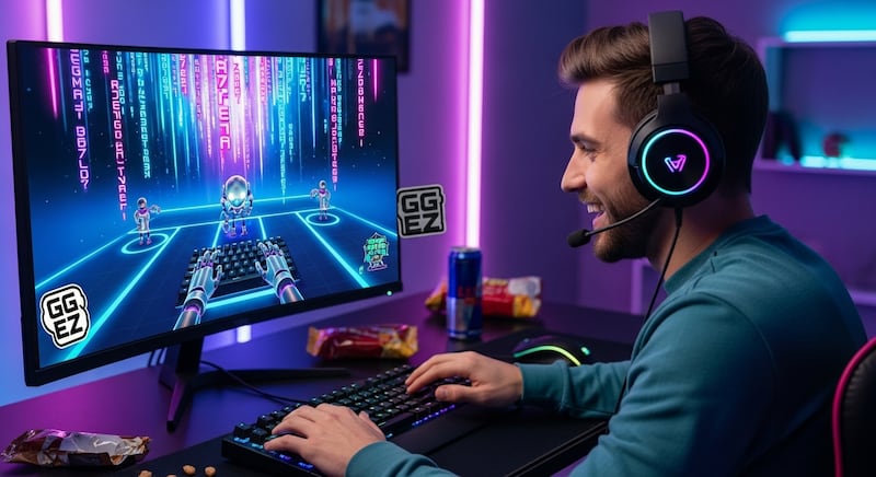 Videojuego viral de escribir / Imagen referencial / Whisk-FW