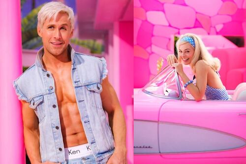 Se filtran nuevas imágenes de las grabaciones de la película de “Barbie”