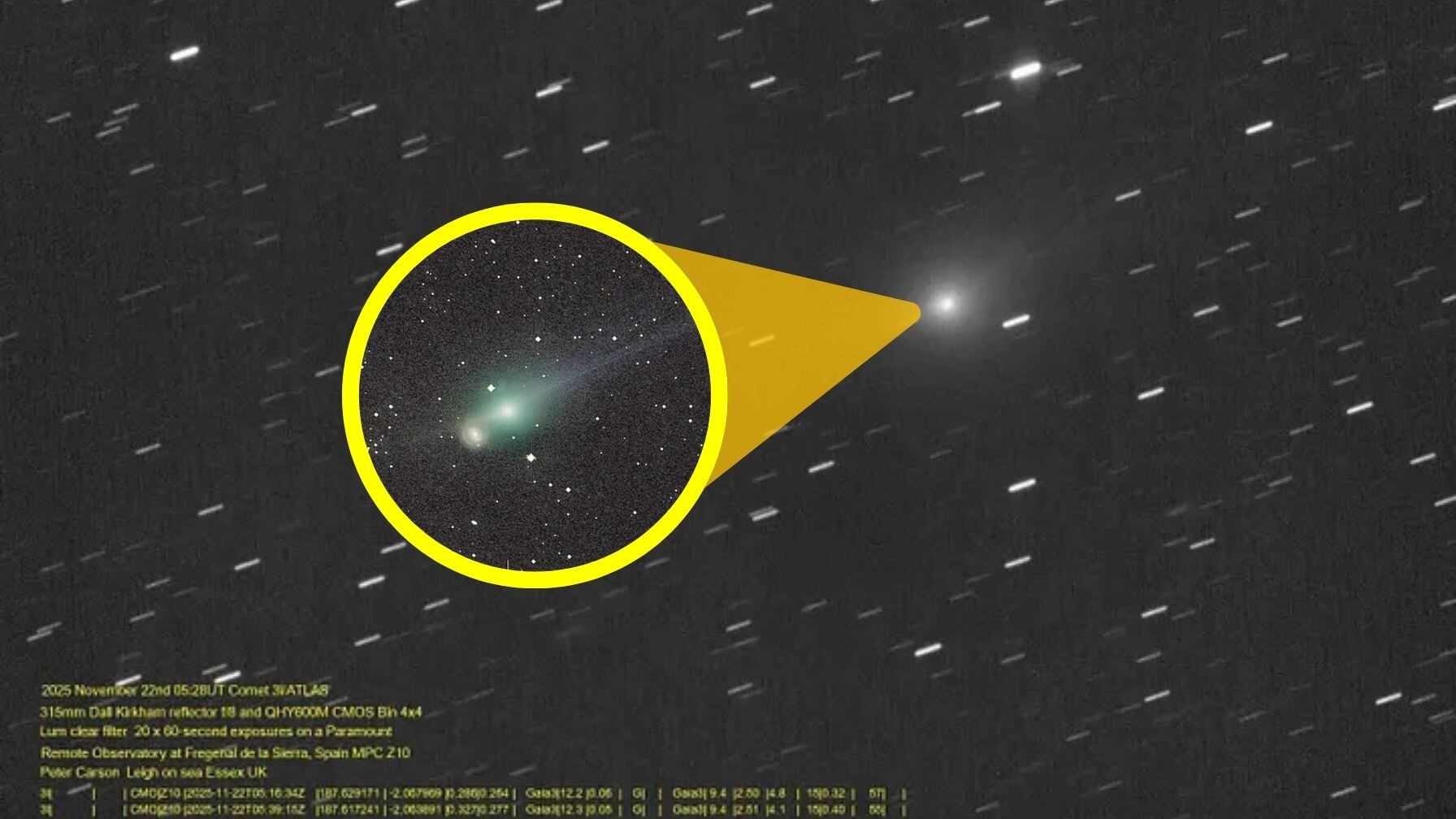 Equipos de NASA y observatorios globales preparan mediciones detalladas para resolver el misterio de 3I/ATLAS.