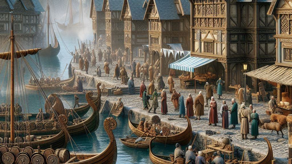 América en el 1024 según la IA. Imagen generada por Microsoft Copilot. Alberto Sandoval/ Fayerwayer