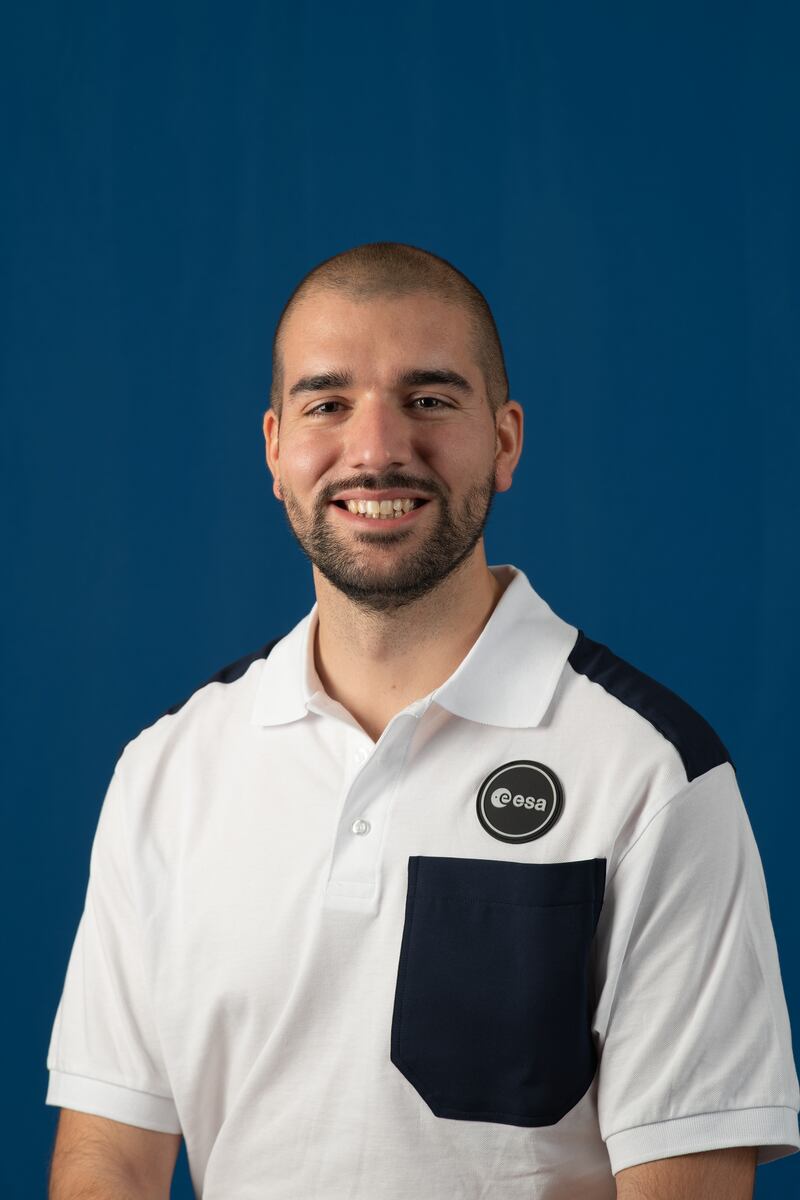 Pablo Álvarez, astronauta de la ESA