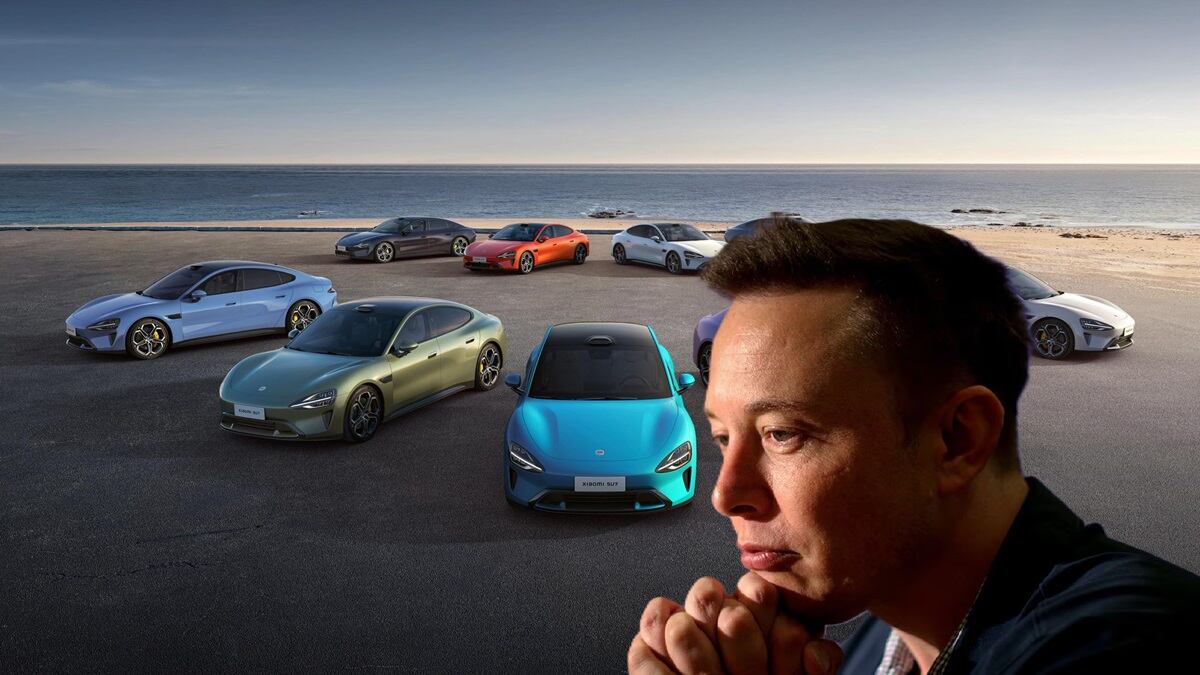 Elon Musk Xiaomi SU7