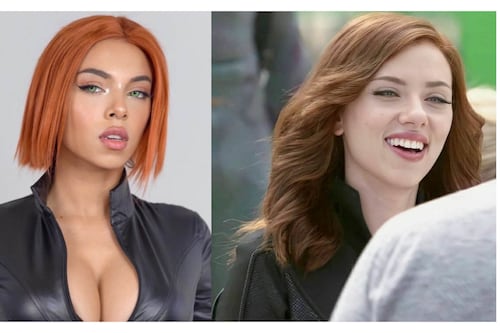 La “gemela” de Scarlett Johansson: el increíble disfraz de una influencer que se convirtió en Black Widow