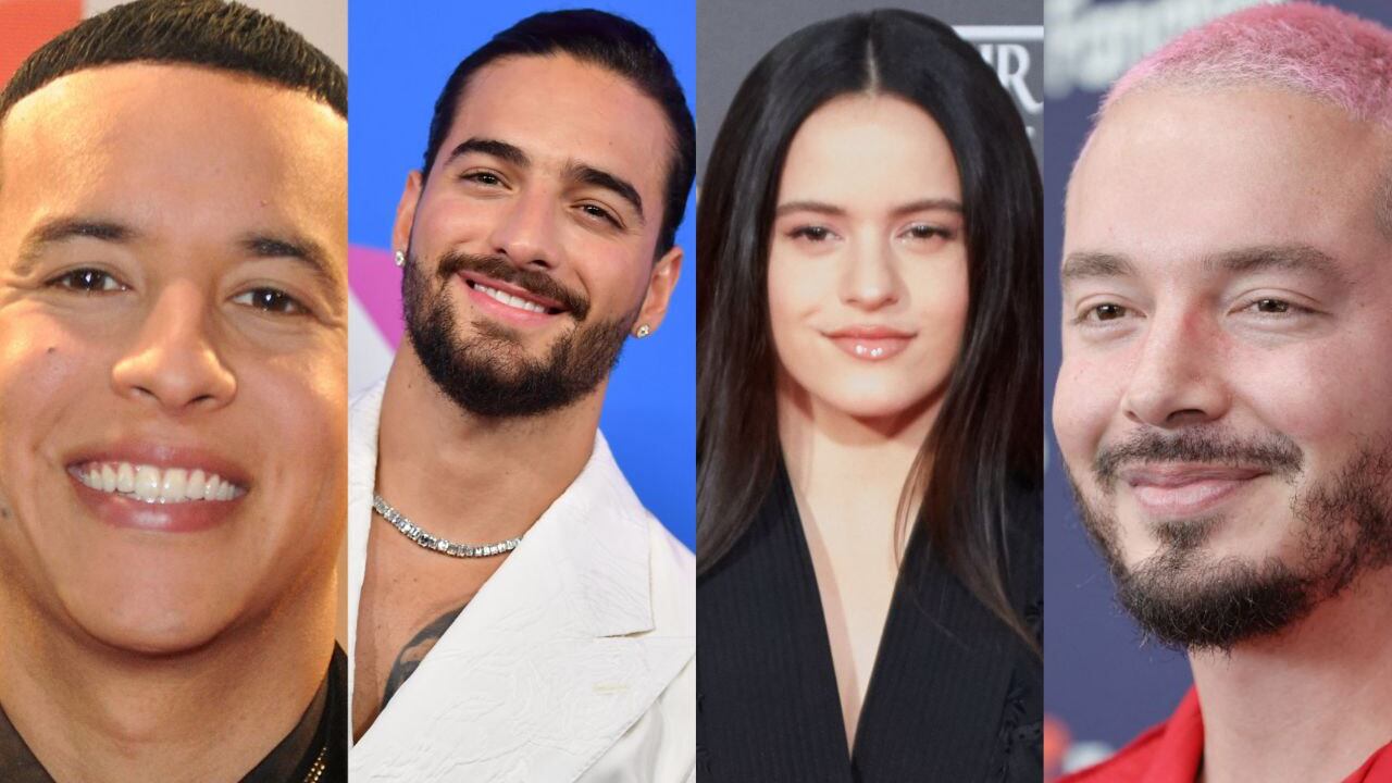 Daddy Yankee, Maluma, Rosalía y J Balvin