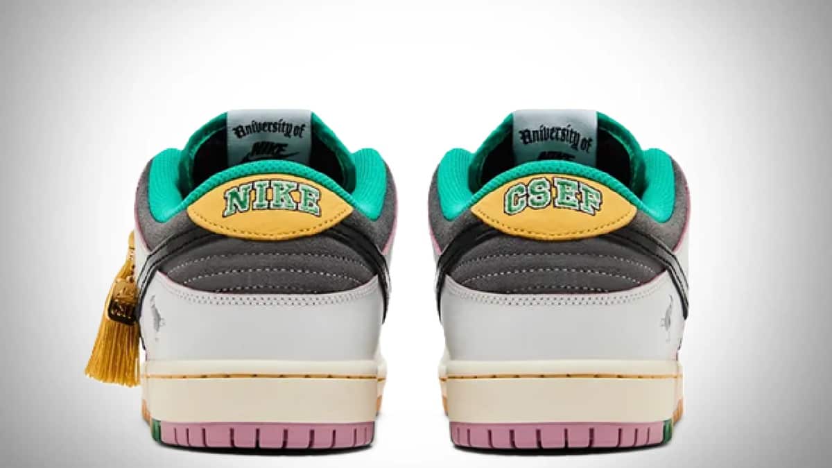 Dunk Low SB White Clear Emerald
