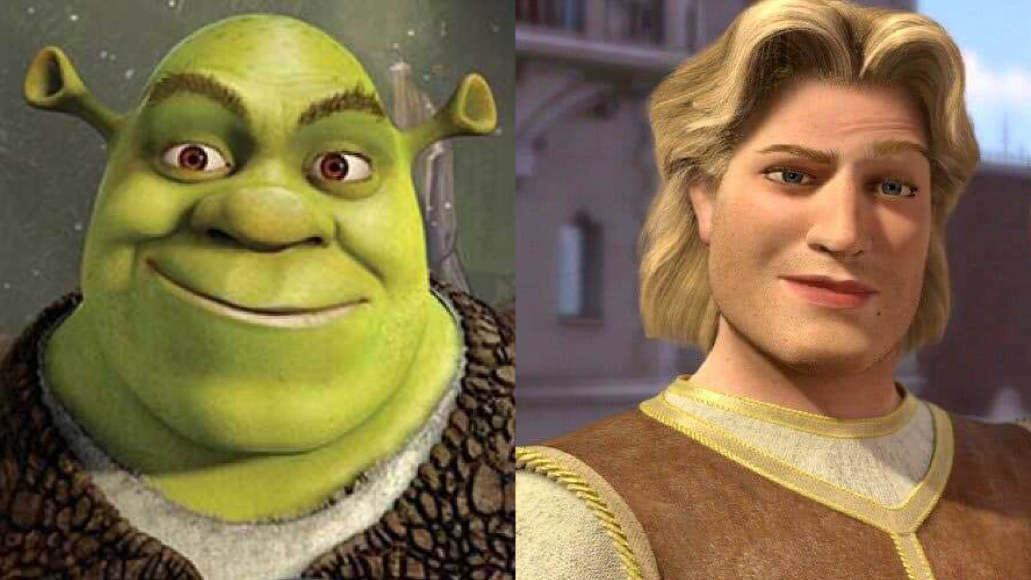 Los personajes de Shrek en la vida real