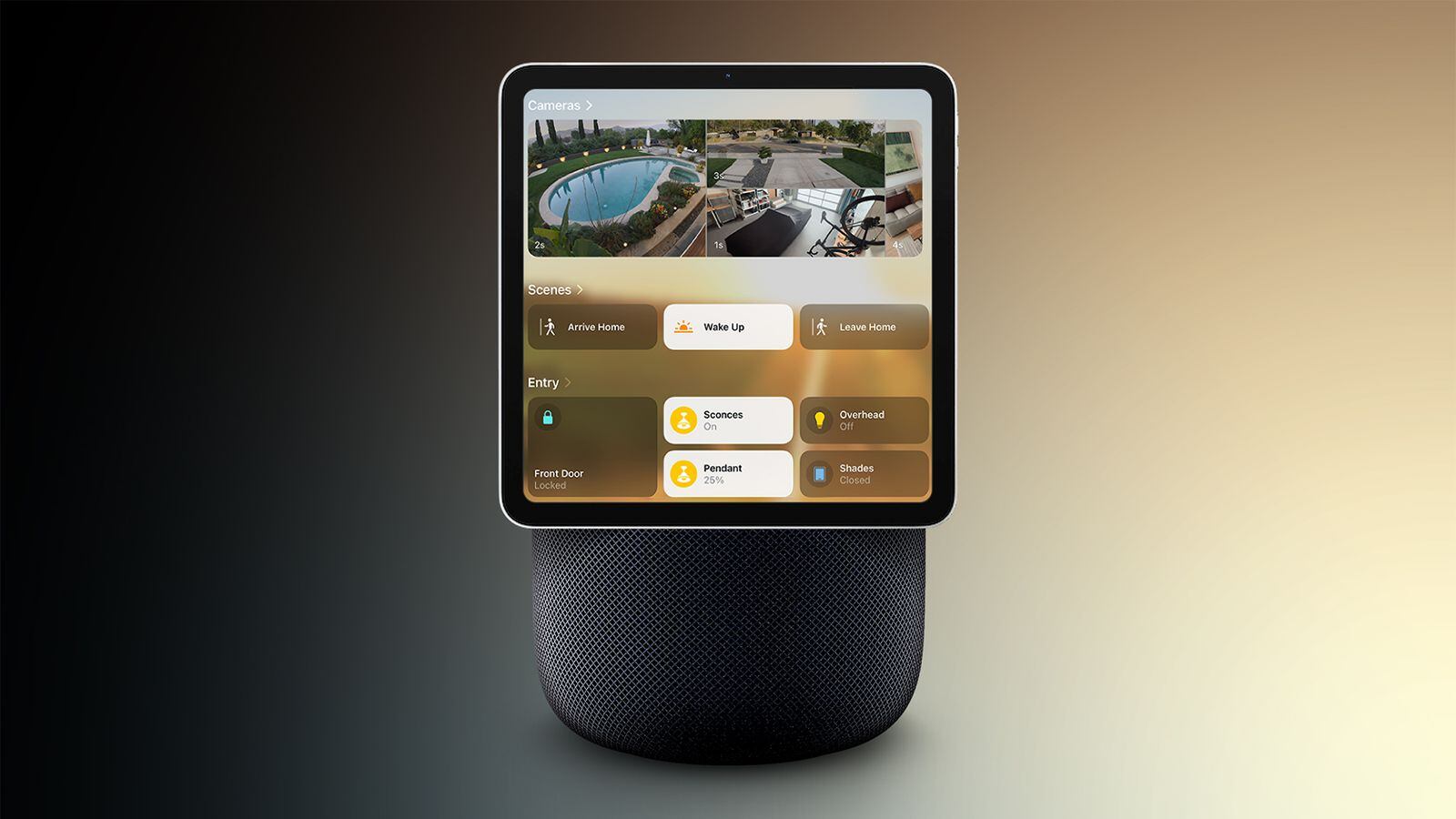 Así se vería un HomePod con pantalla