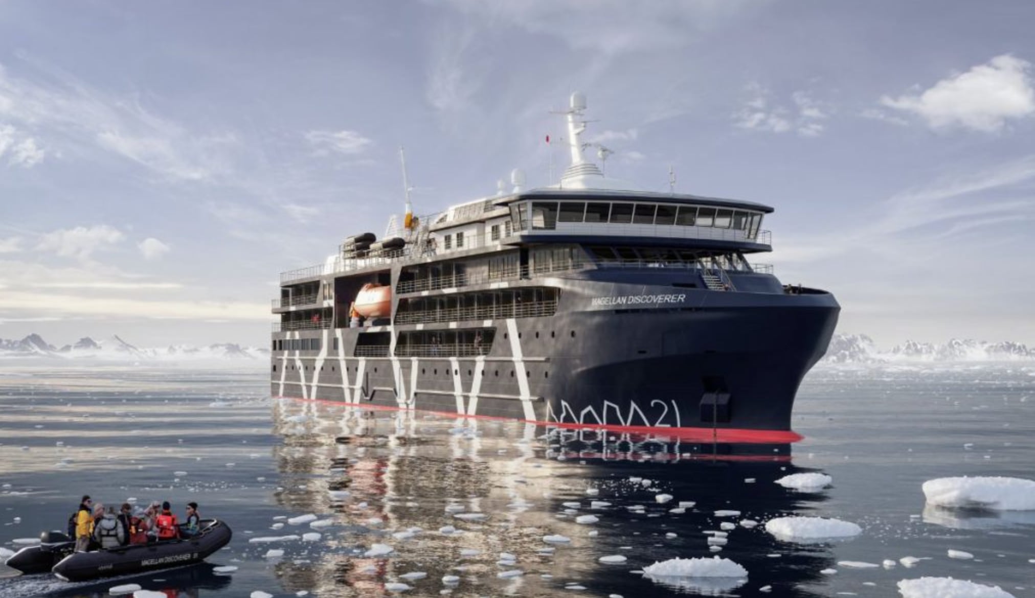 El “Tesla de los Mares” es chileno: El Magellan Discoverer hace historia, así es el primer crucero de lujo híbrido