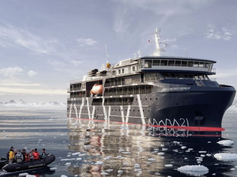 El “Tesla de los Mares” es chileno: El Magellan Discoverer hace historia, así es el primer crucero de lujo híbrido