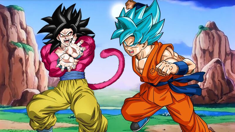 Una brutal ilustración de Goku Super Saiyajin 4 Blue enloquece a los fanáticos de Dragon Ball