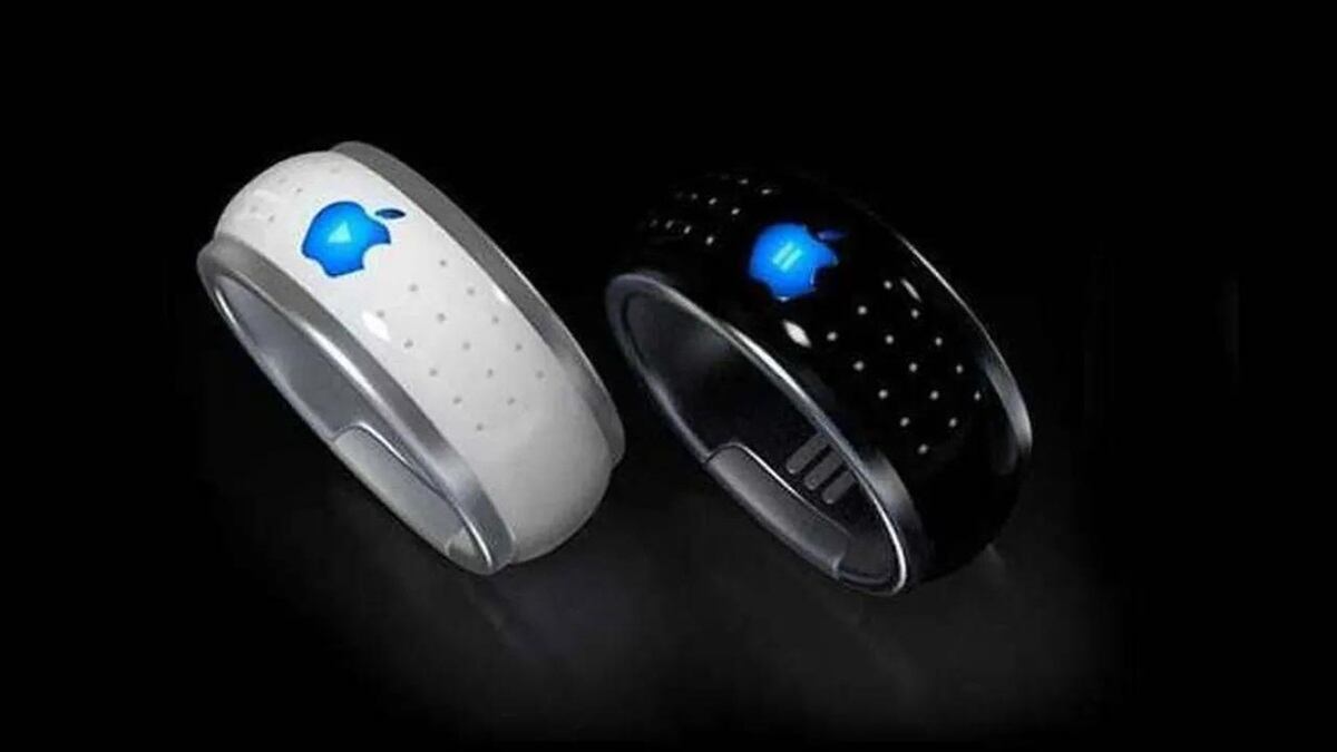 Anillo inteligente de Apple (imagen conceptual)