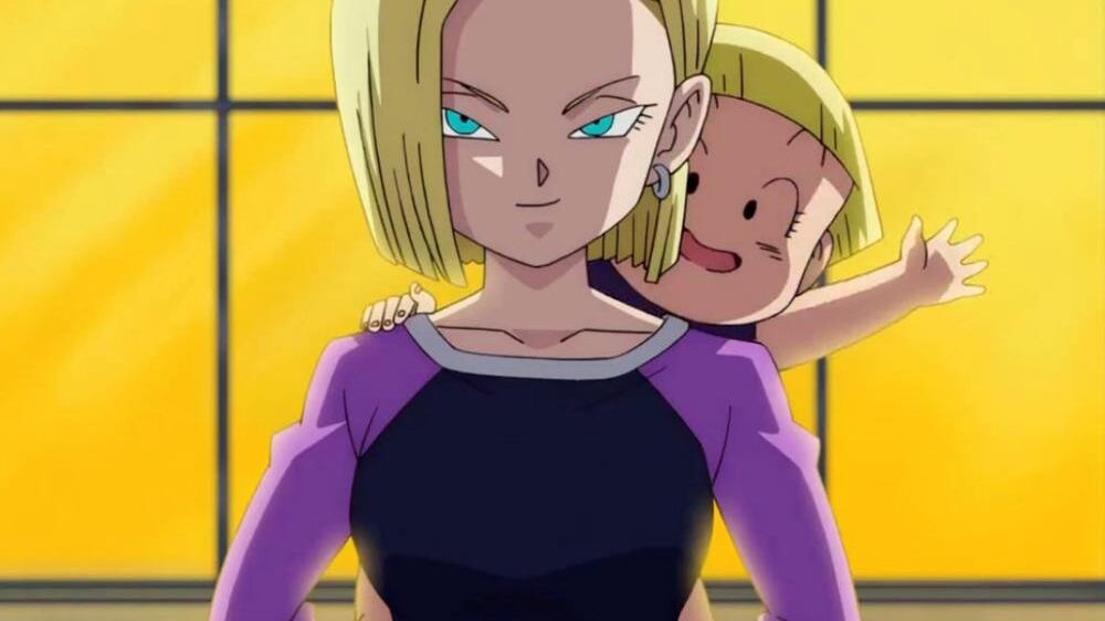 Androide 18 y Maron Dragon Ball Z
