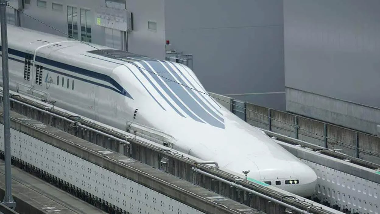 La línea Chuo Shinkansen de levitación magnética o maglev