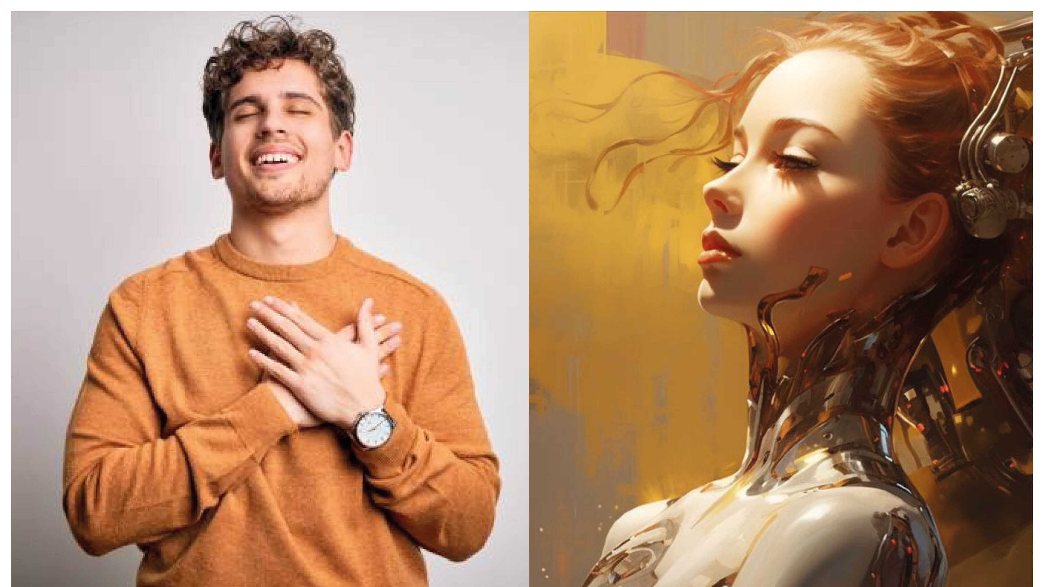 La inteligencia artificial crea una novia para ti.