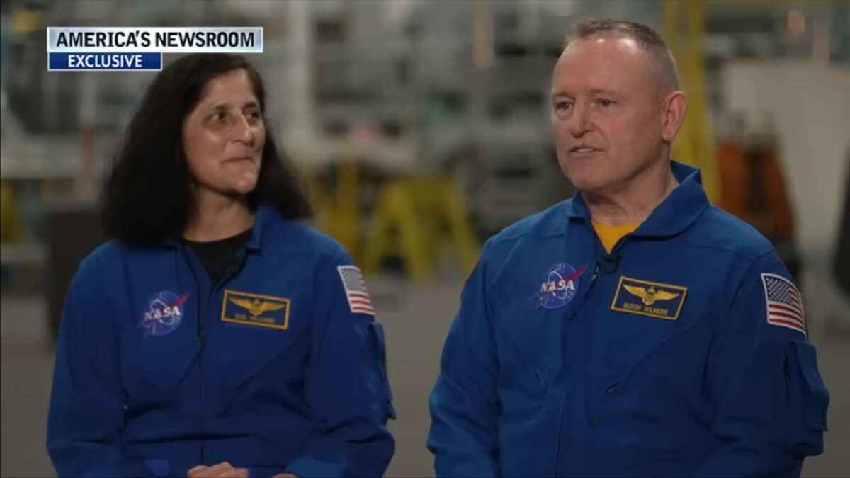 Suni Williams y Butch Wilmore