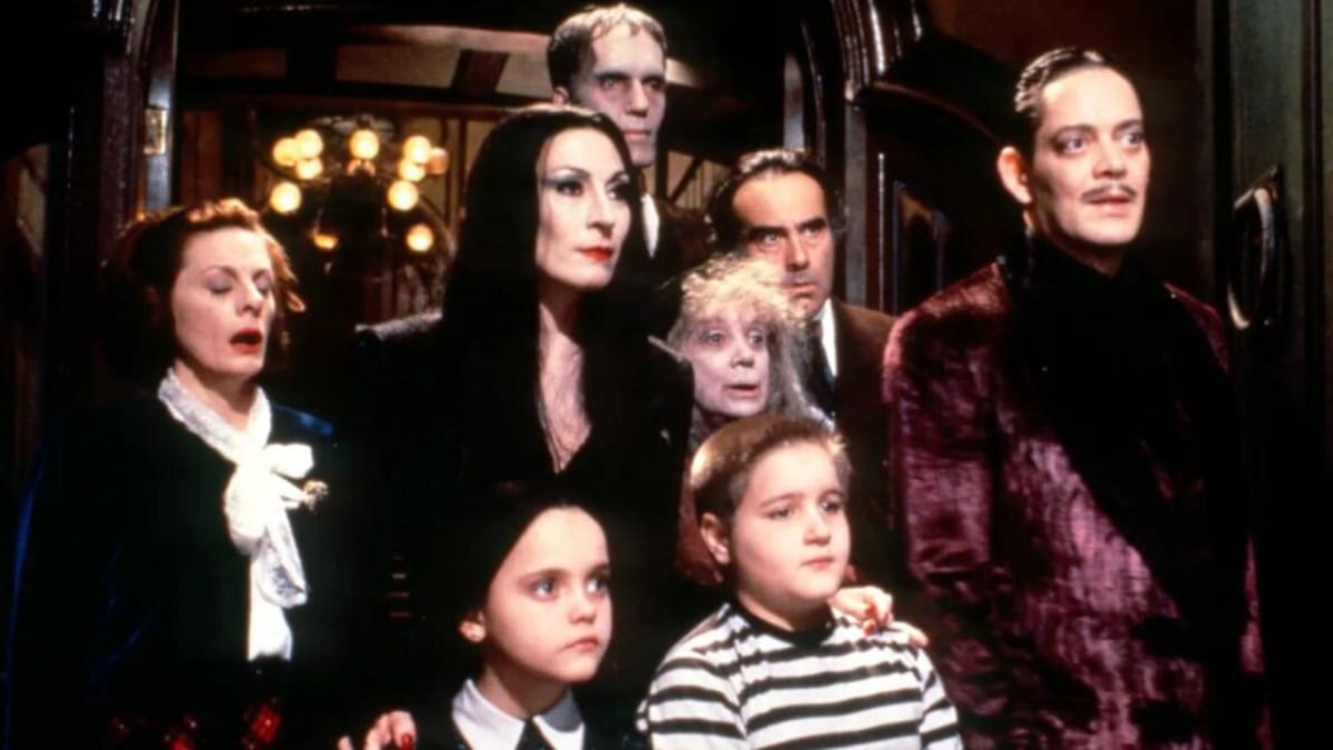 La comedia de terror 'Los locos Addams' es un clásico del cine