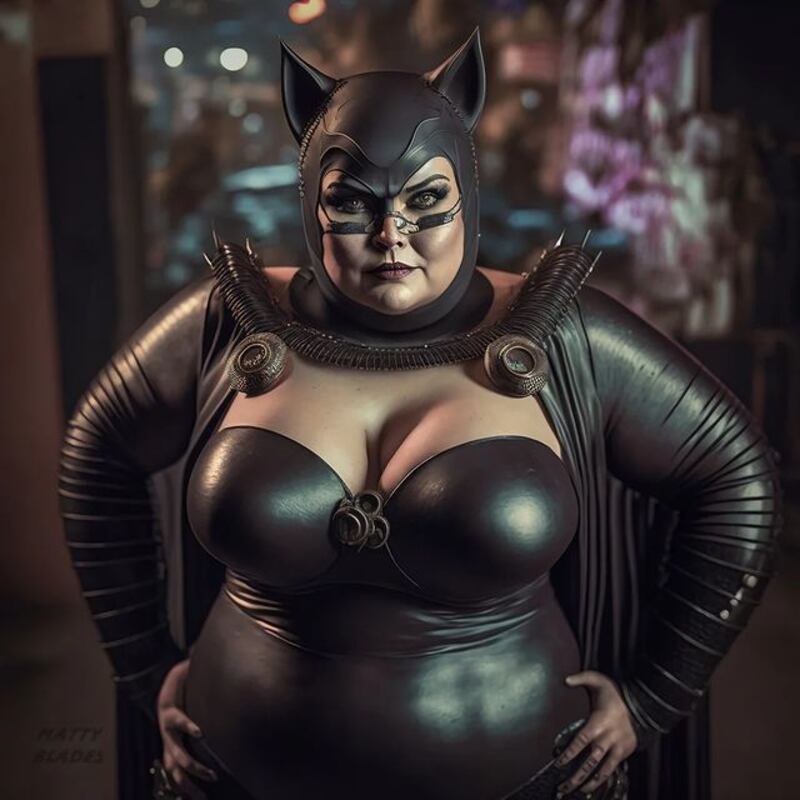 Cat Women Plus Size (Matty Blades)
