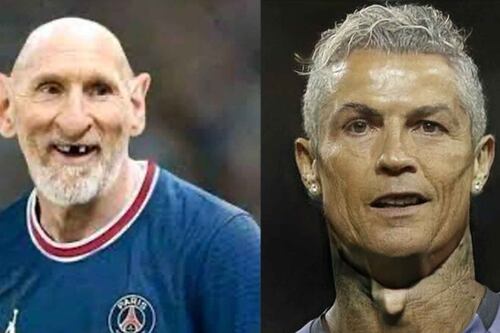 Inteligencia Artificial muestra como lucirían Messi, Mbappé, Cristiano y más jugadores en su vejez