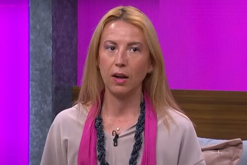 Mafe Walker envío un mensaje “alienígena” en el desfile del Pride